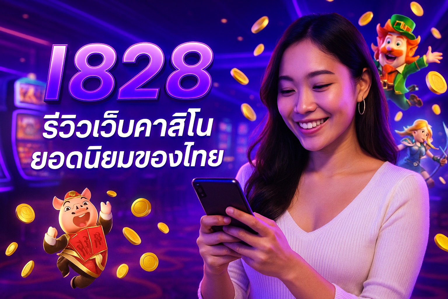 I828 รีวิวเว็บคาสิโนยอดนิยมของไทย