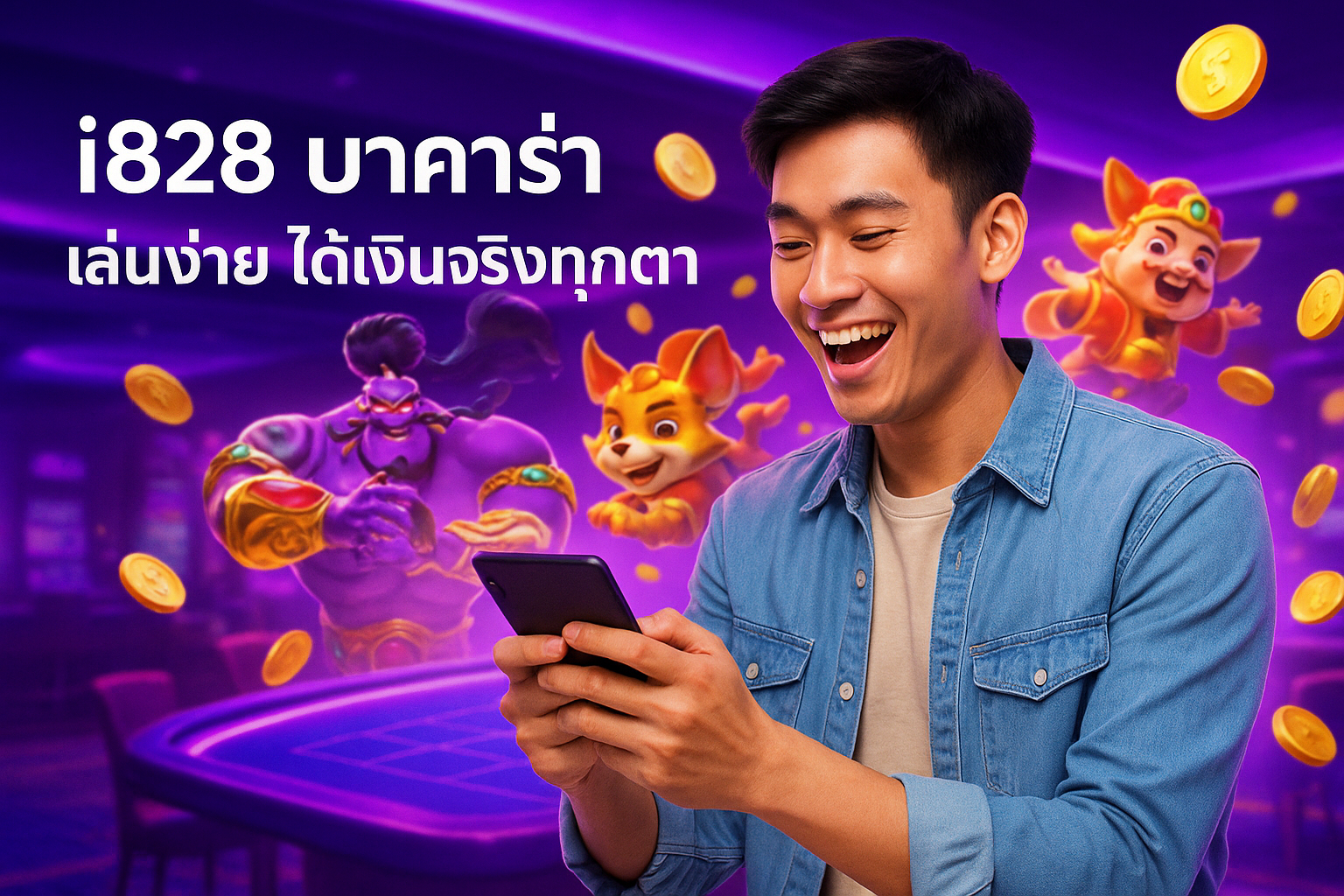 I828 บาคาร่า เล่นง่าย ได้เงินจริงทุกตา