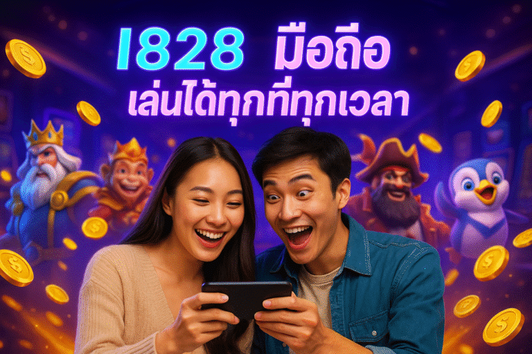 I828 มือถือ เล่นได้ทุกที่ทุกเวลา