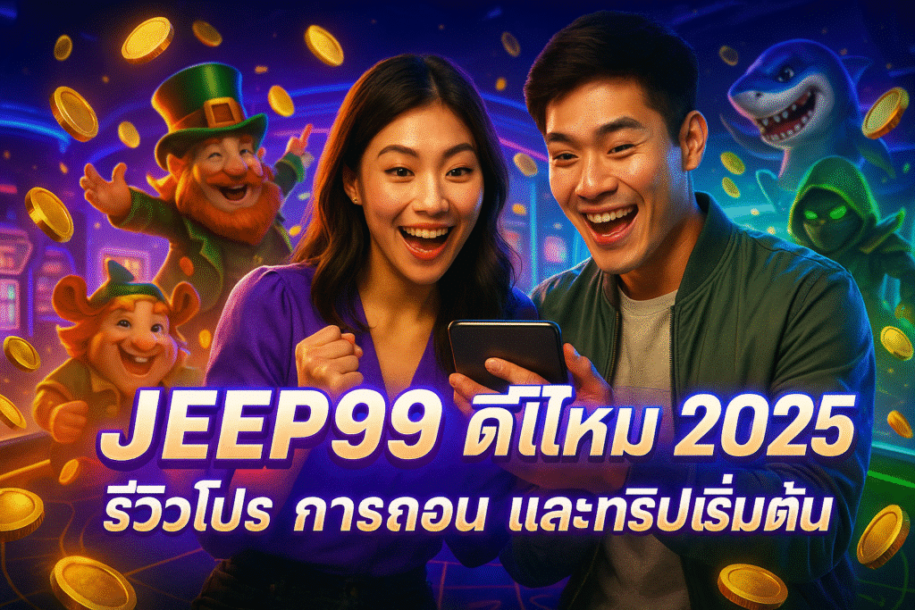 JEEP999 ดีไหม 2025 รีวิวโปร การถอน และทิปเริ่มต้น